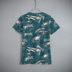 Philadelphia Eagles Zubaz All-Over Print Kid's T-Shirt - Image 2
