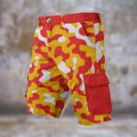 Kansas City Chiefs  camo Cargo Shorts - Image 3