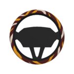 Washington Commanders zubaz Steering Wheel Cover - Image 2