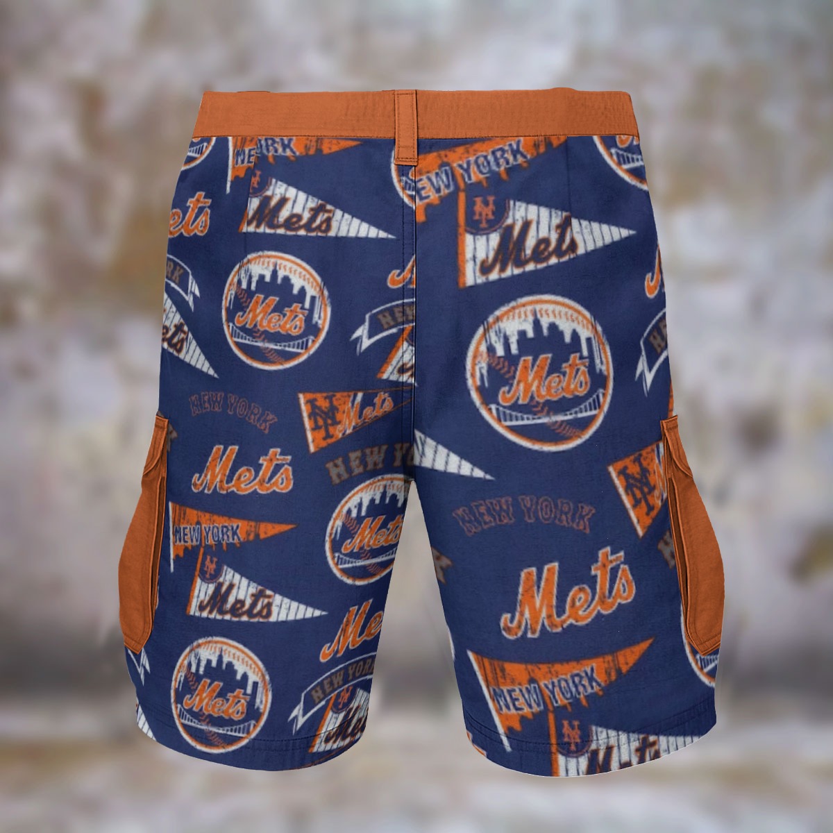 New York Mets Cargo Shorts - Image 3