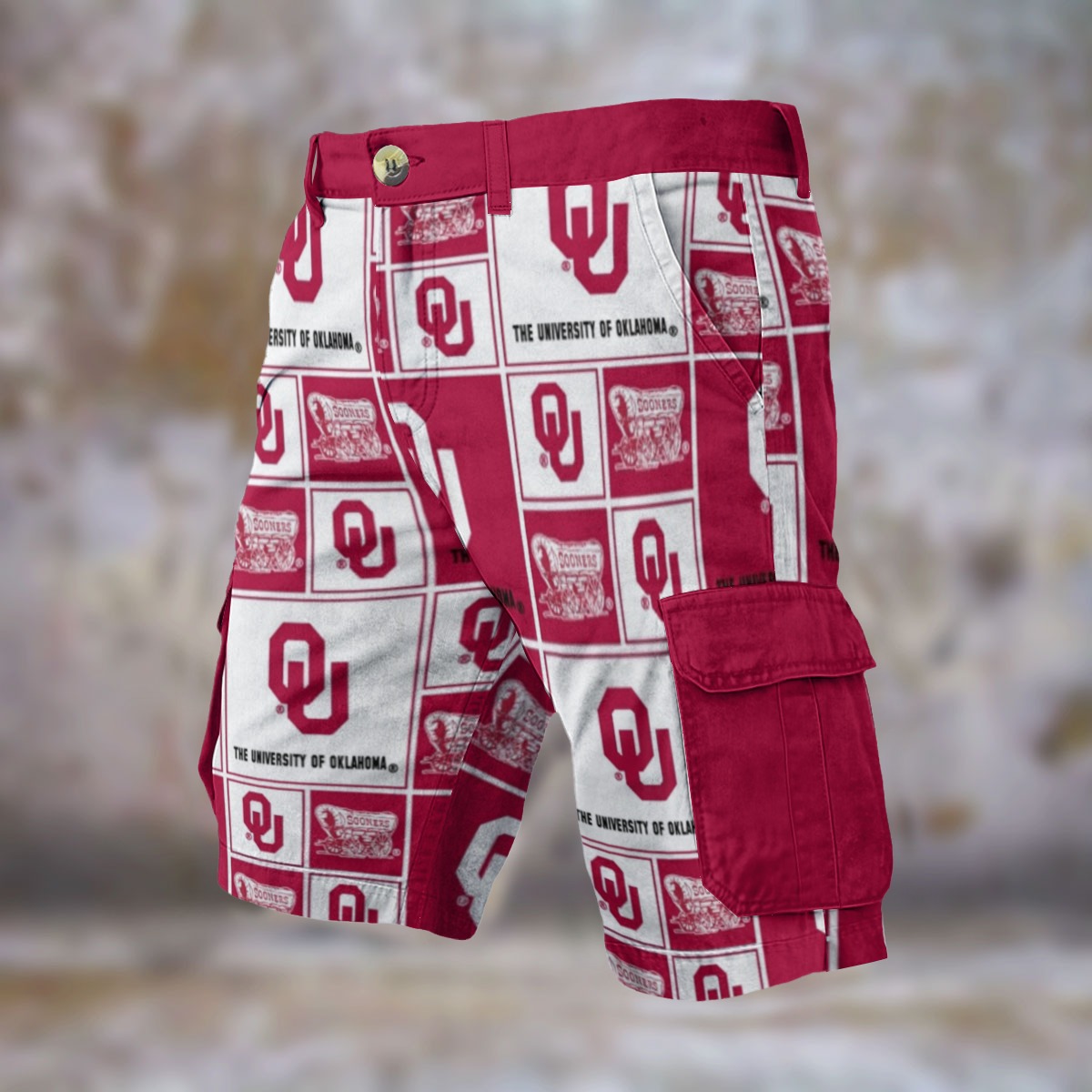 Oklahoma - Sooners Cargo Shorts - Image 3