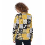 Pittsburgh Steelers Zubaz All-Over Print Women's Loose Sweatshirt - Image 2