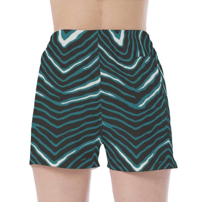 Philadelphia Eagles Zubaz All Over Print Wide Waistband Sport Shorts - Image 4