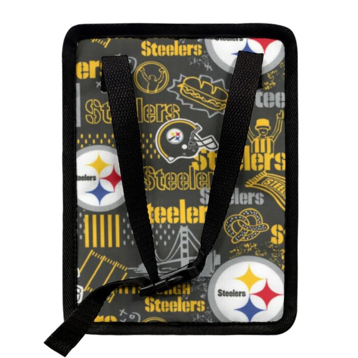 Pittsburgh Steelers Zubaz Car Hanging Trash Bin - Image 5