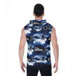 Dallas Cowboys Zubaz All-Over Print Men's Zipper-Up Sleeveless Hoodie