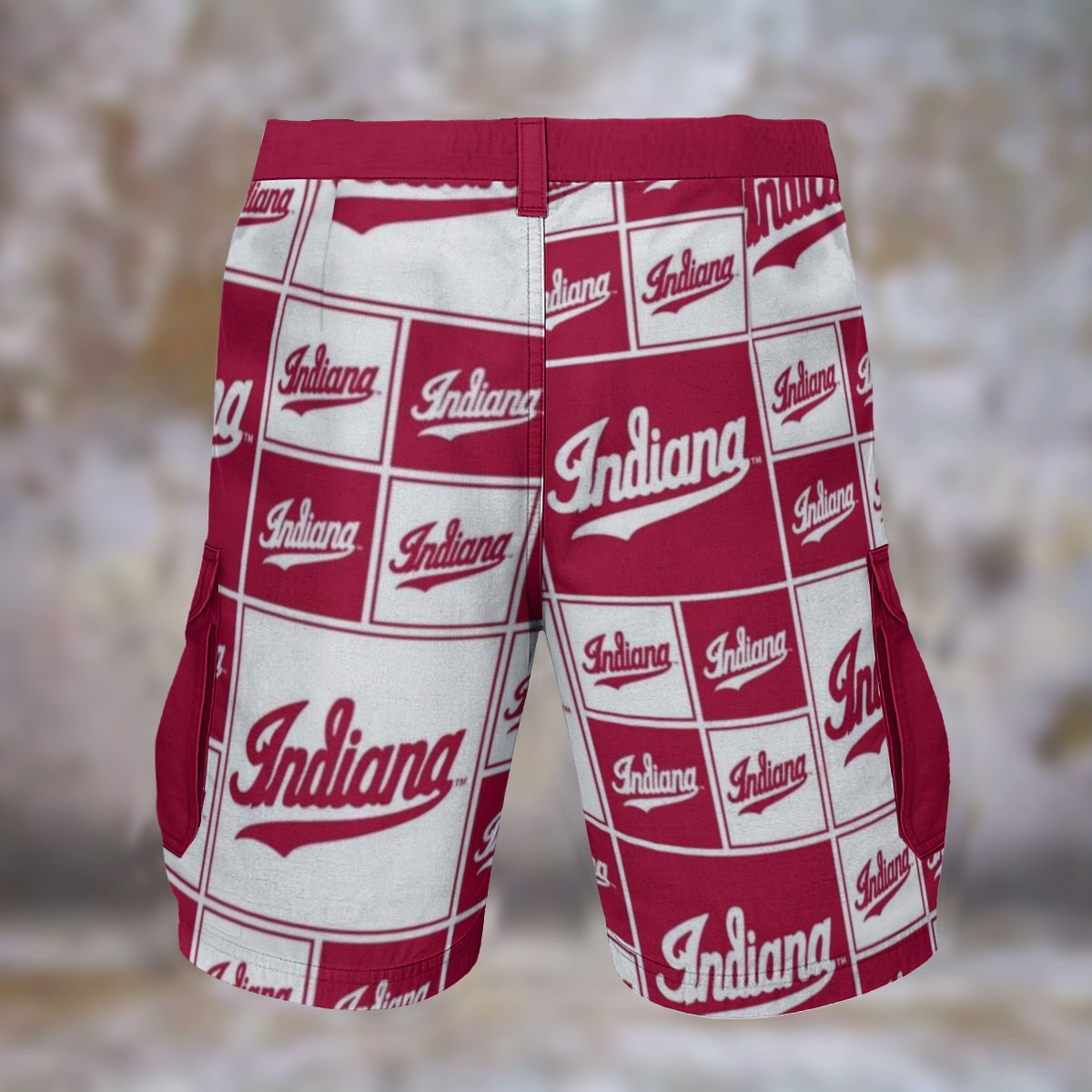 Indiana Bloomington Hoosiers Cargo Shorts - Image 2