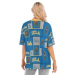California Los Angeles UCLA Bruins Women's Short Sleeves T-shirt With Hem Split - Image 4