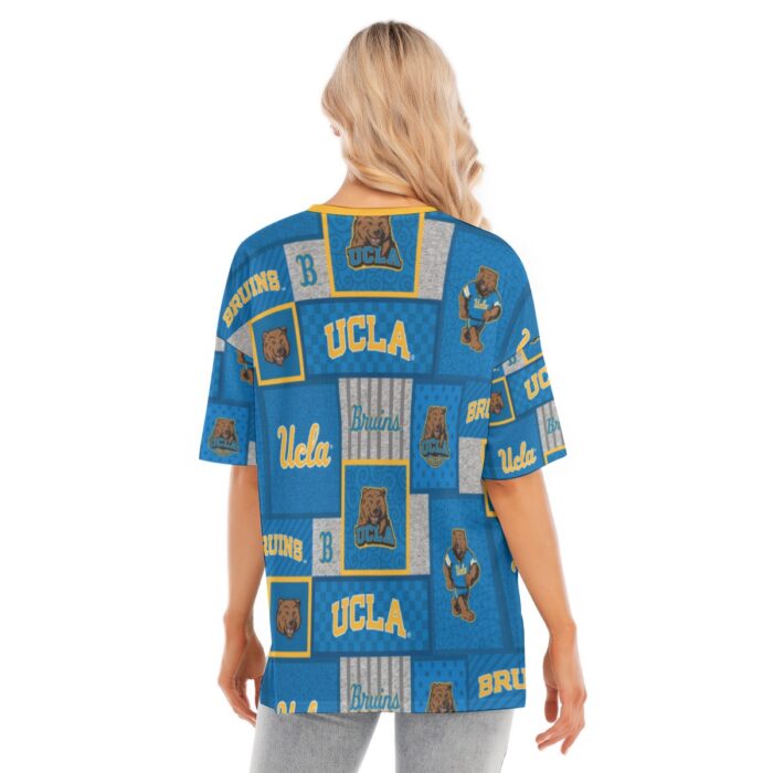 California Los Angeles UCLA Bruins Women's Short Sleeves T-shirt With Hem Split - Image 4