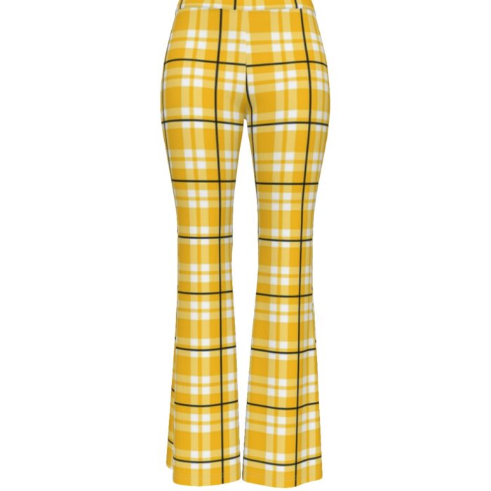 Pittsburgh Steelers All-Over Print Women's Skinny Flare Pants - Image 2