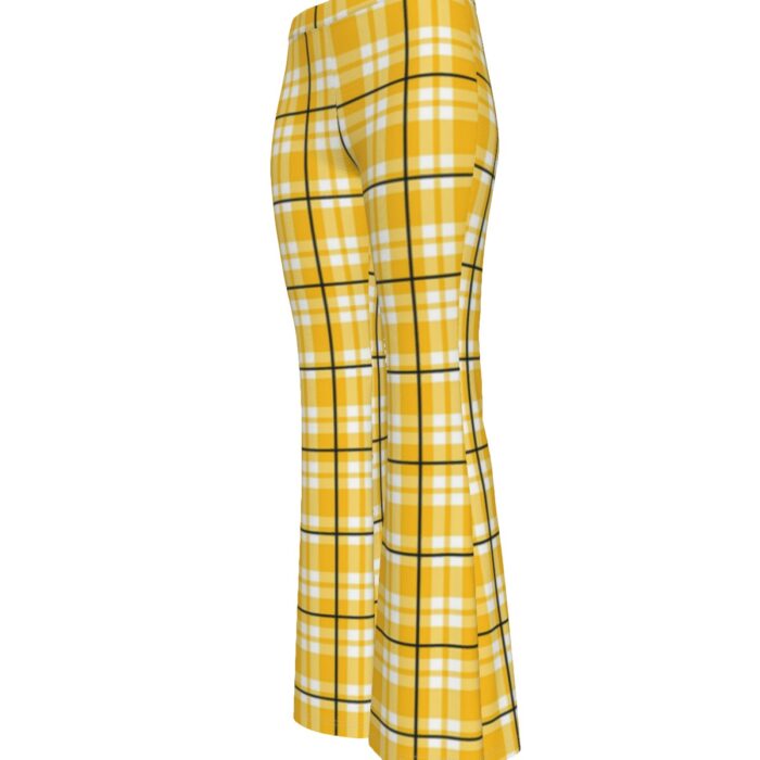 Pittsburgh Steelers All-Over Print Women's Skinny Flare Pants - Image 3