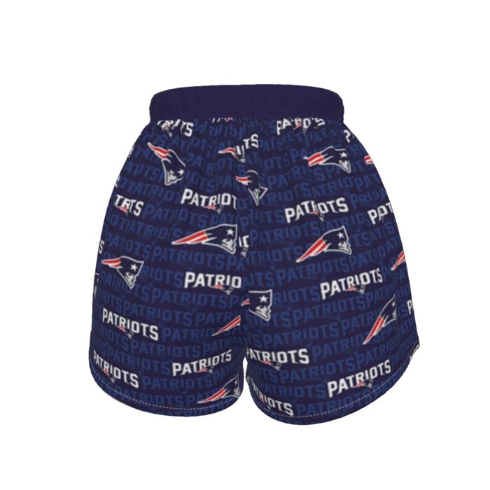 New England Patriots Zubaz All-Over Print Women's Sports Shorts - Image 4