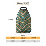Miami Dolphins Zubaz Car Seat Back Storage Bag - Image 2