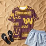Washington Commanders O-Neck T-Shirt | 190GSM Cotton