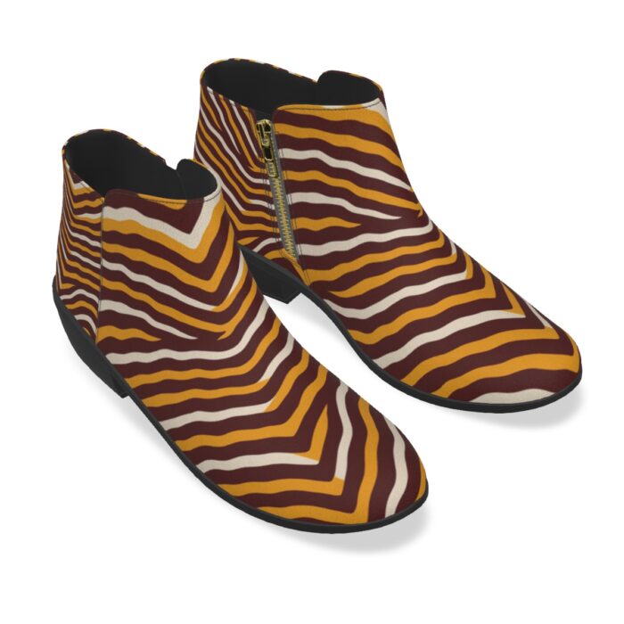 Washington Commanders zubaz Women's Fashion Boots - Image 1
