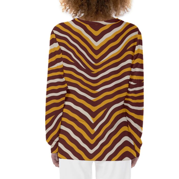 Washington Commanders Zubaz Women'S Pajama T-shirt|180GSM - Image 4