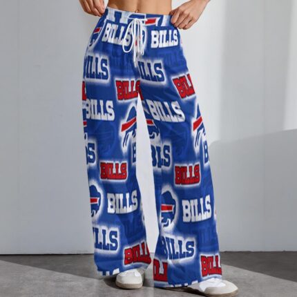 Buffalo Bills Women's High-Stretch Casual Pants|290GSM