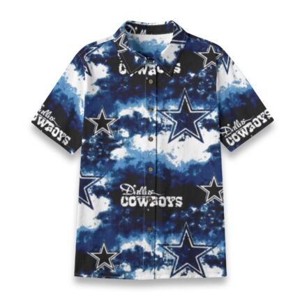 Dallas Cowboys Zubaz All-Over Print Women's Shirt | 125GSM Cotton