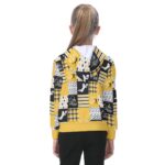 Pittsburgh Steelers Zubaz All-Over Print Oversized Kid's Hoodie