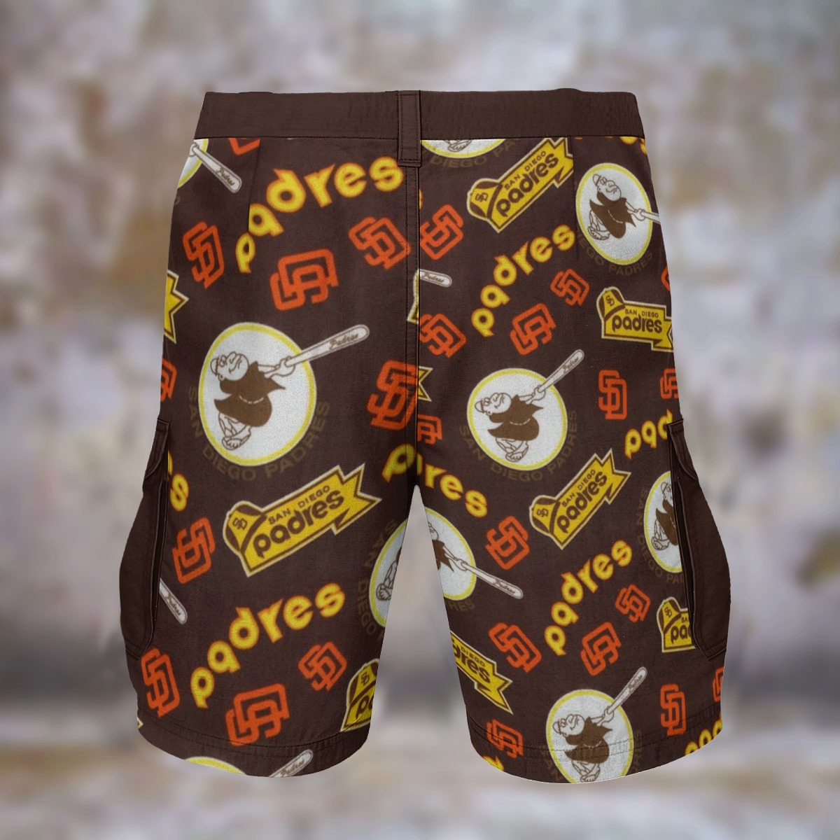 San Diego Padres Cargo Shorts - Image 3