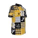 Pittsburgh Steelers All-over Print Men's Polo Shirt with  Zipper - Image 4
