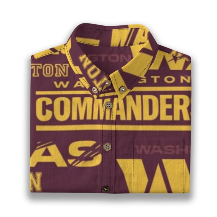 Washington Commanders  Children's Shirt With Pocket | 125GSM Cotton - Image 6
