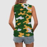 Green Bay Packers All-Over Print Women's Sleeveless V-Neck Tank Top