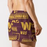 Washington Commanders Men's Short Boxer Briefs|115GSM Cotton poplin - Image 2