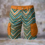Miami Dolphins zubaz Cargo Shorts - Image 3