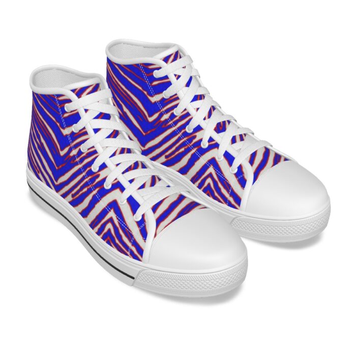 Buffalo Bills Zubaz Men's Canvas Shoes - Image 4