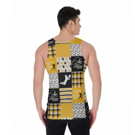 Pittsburgh Steelers Zubaz All-Over Print Men's Tank Top