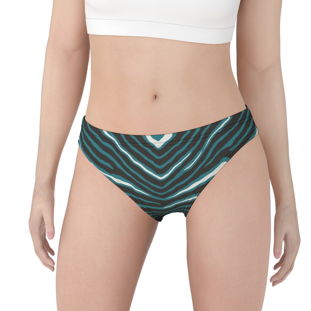 Philadelphia Eagles Zubaz All-Over Print Women's Underpant - Image 3