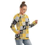 Pittsburgh Steelers Zubaz All-Over Print Women's Hoodie With Double Hood - Image 6