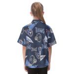 Tennessee Titans  Kid's Hawaiian Vacation Shirt - Image 4