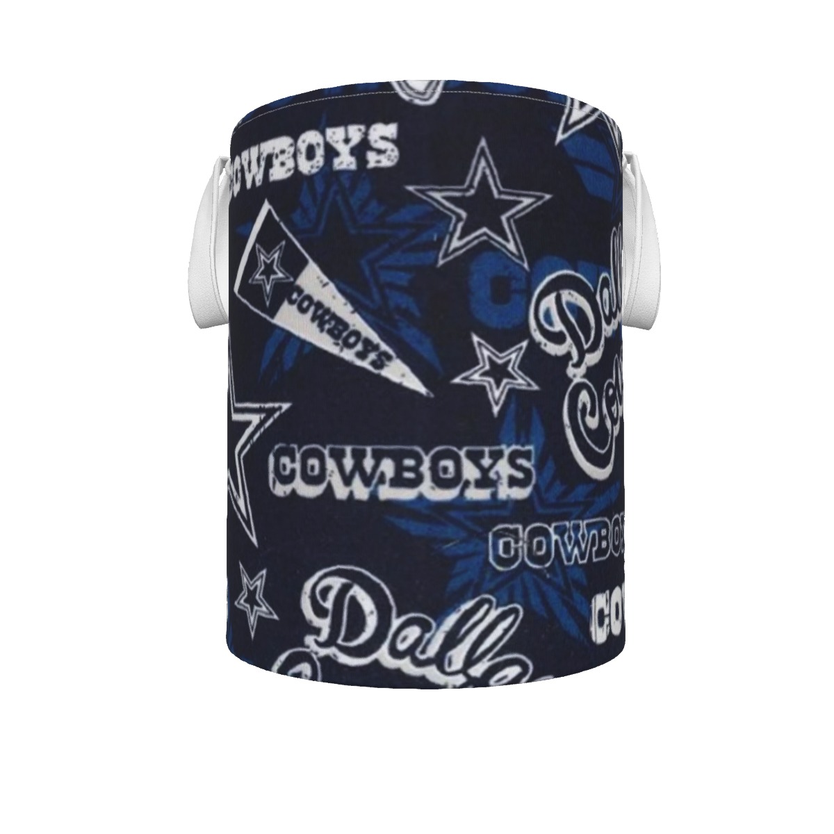 Dallas Cowboys Zubaz All-Over Print Foldable Laundry Basket - Image 4