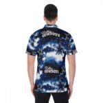 Dallas Cowboys Zubaz All-Over Print Men's Polo Shirt - Image 3