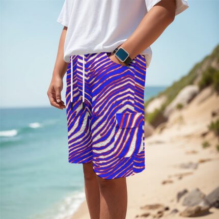 Buffalo Bills Zubaz All-Over Print Men's Cargo Shorts