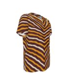 Washington Commanders zubaz Men's African Dashiki Shirt - Image 3