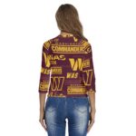 Washington Commanders Women's Raglan Sleeves T-shirts - Image 4