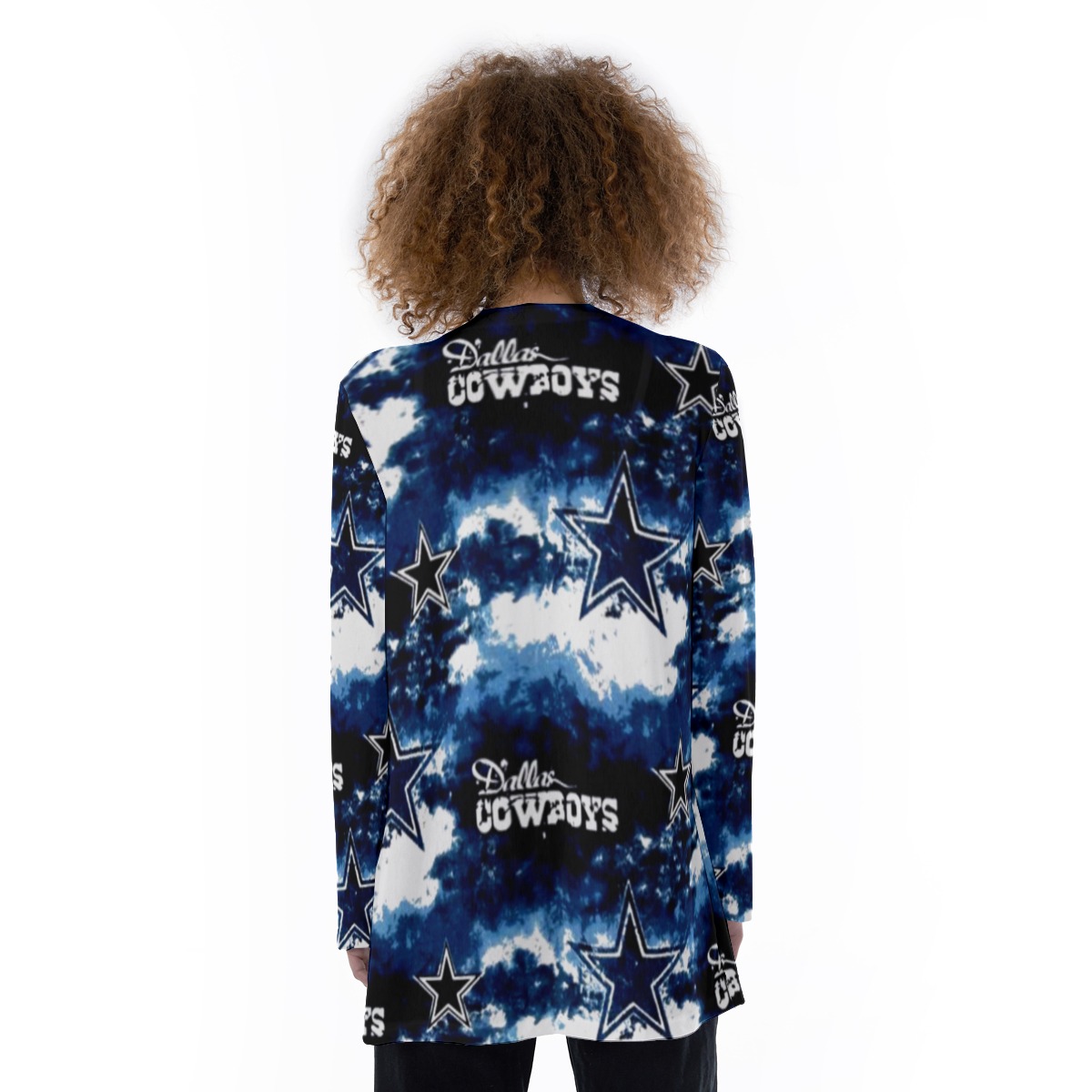 Dallas Cowboys Zubaz All-Over Print Women's Cover With Pocket - Image 2