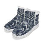 Dallas Cowboys Zubaz All-Over Print Women's Zip-up Snow Boots - Image 3