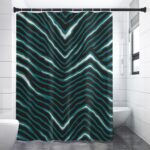 Philadelphia Eagles Zubaz Shower curtain 90(gsm)