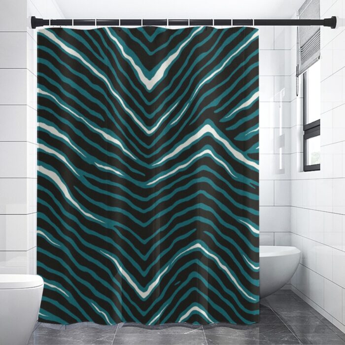 Philadelphia Eagles Zubaz Shower curtain 90(gsm) - Image 1
