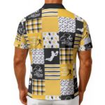 Pittsburgh Steelers Zubaz All-Over Print Men's Hawaiian Shirt With Button Closure