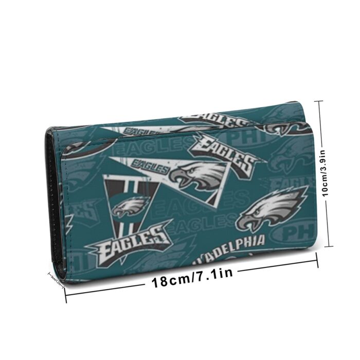 Philadelphia Eagles Zubaz Foldable Wallet - Image 3