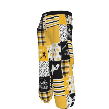 Pittsburgh Steelers Zubaz All-Over Print Men'S Thick Sweatpants