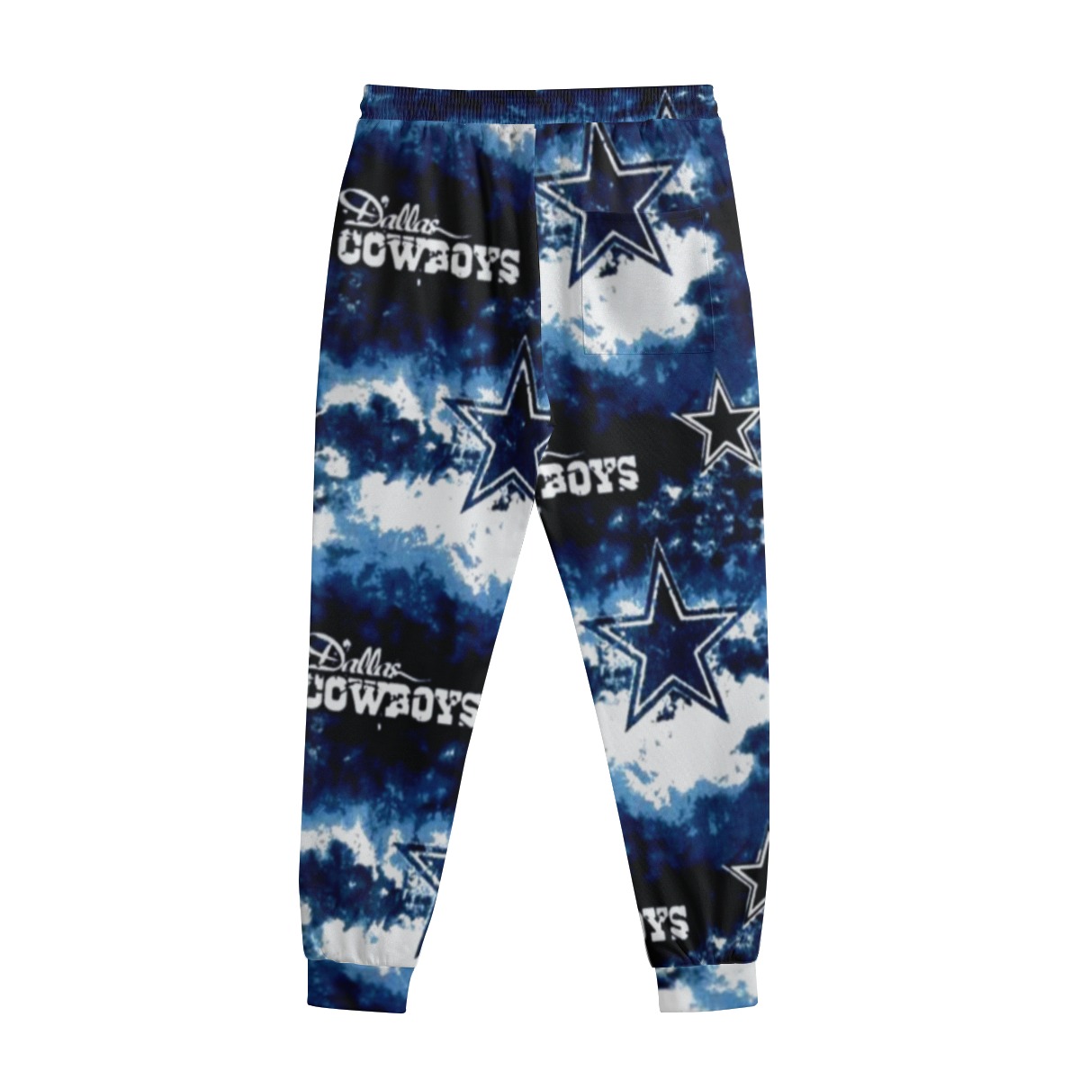 Dallas Cowboys Zubaz All-Over Print Men's Sweatpants With Waistband - Image 2