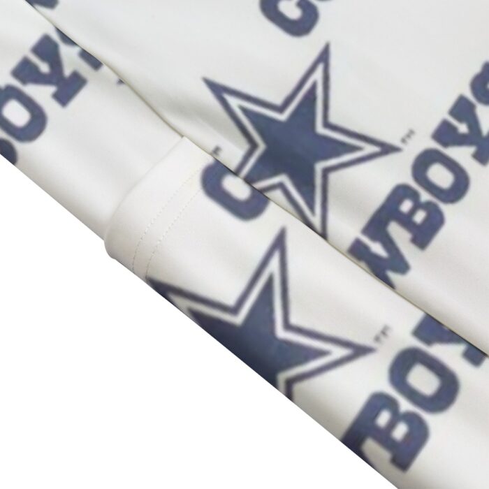 Dallas Cowboys Zubaz All-Over Print Women's High Waist Leggings With Side Pocket - Image 4