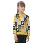 Pittsburgh Steelers Zubaz All-Over Print Kid's Sweatshirt - Image 2
