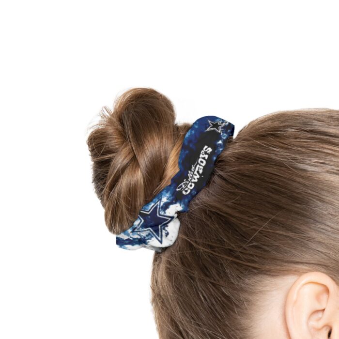 Dallas Cowboys Zubaz All-Over Print Summer Scrunchie - Image 2