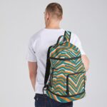 Miami Dolphins Zubaz All-Over Print Multifunctional Backpack - Image 2